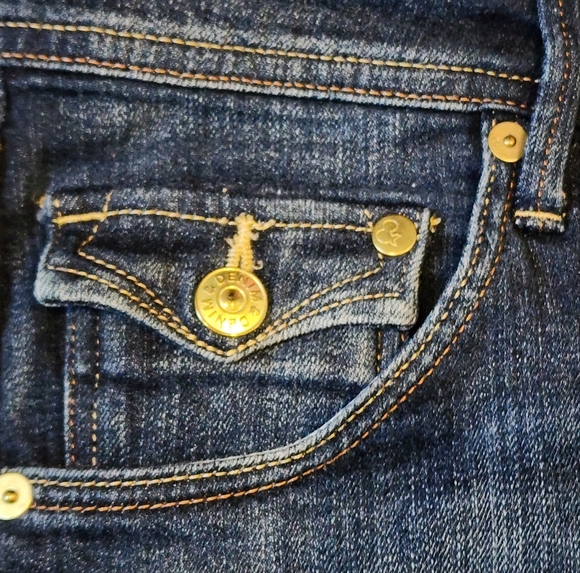 EUC H&M & Denim Jeans Shorts Folded Hem Size 8 - Picture 5 of 9